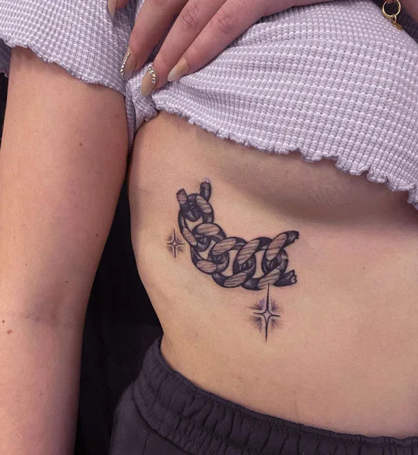 Side boob tattoo 105