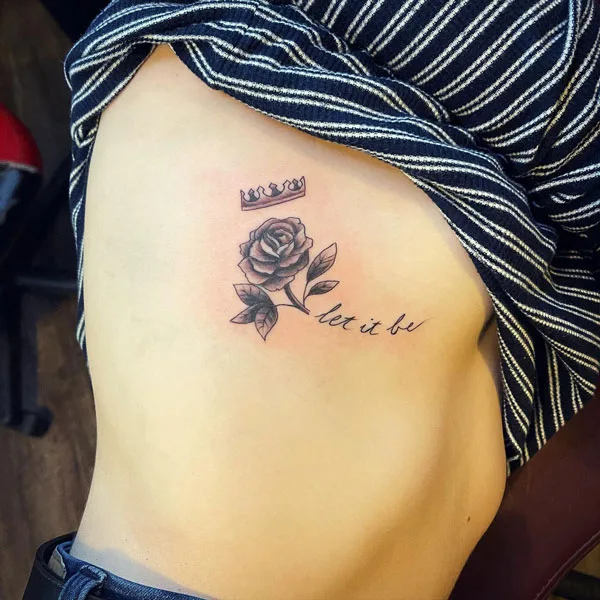 Side boob tattoo 106