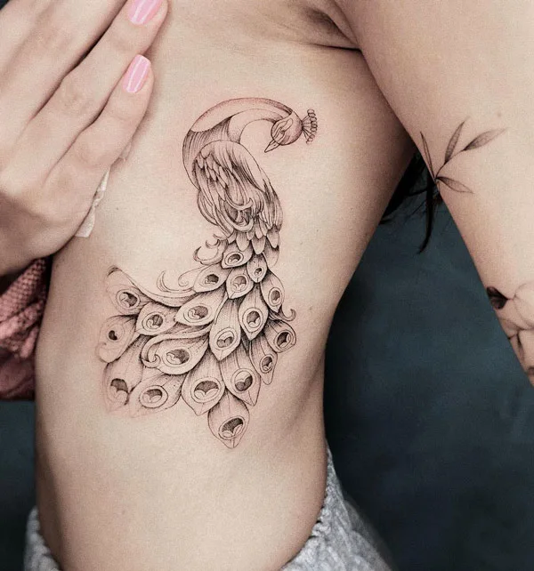 Side boob tattoo 107