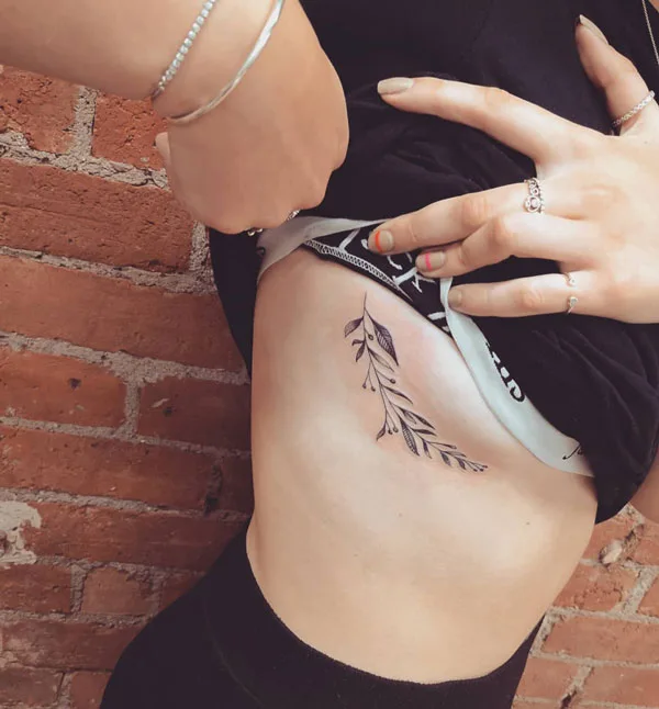 Side boob tattoo 110