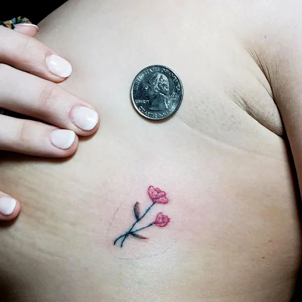 Side boob tattoo 111