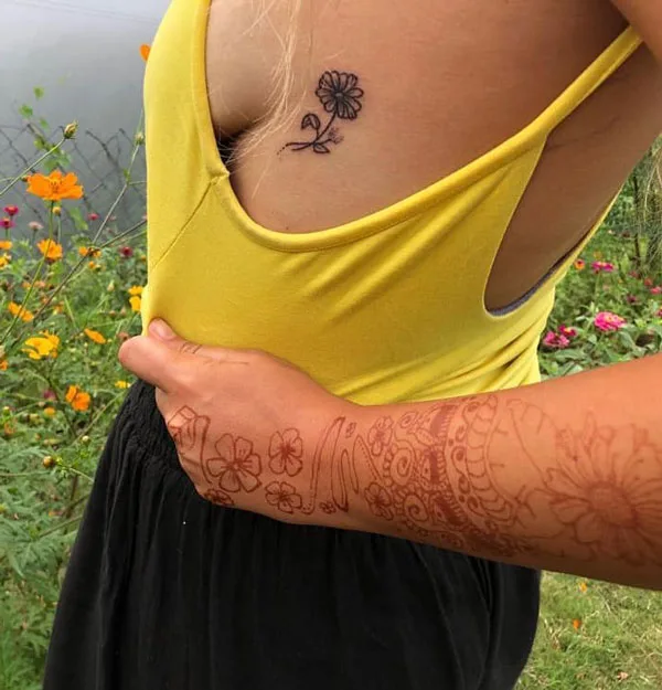 Side boob tattoo 11