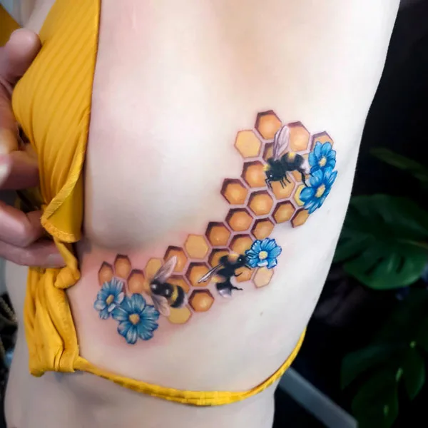 Side boob tattoo 22