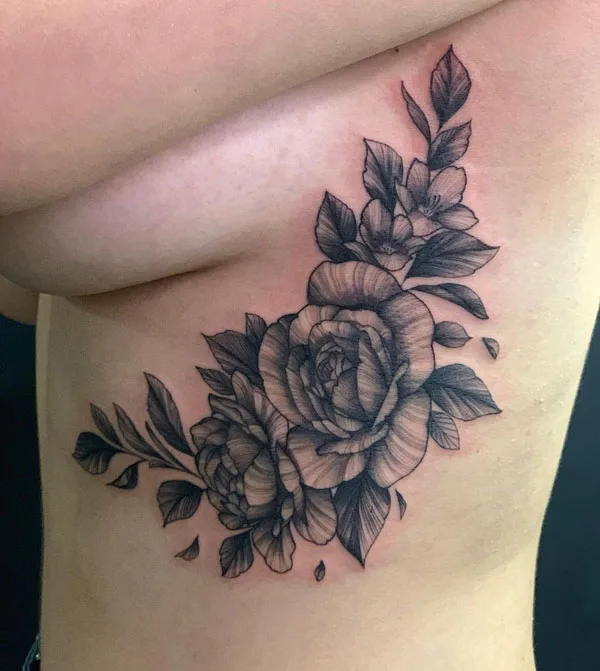 Side boob tattoo 24