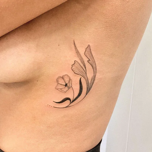Side boob tattoo 27