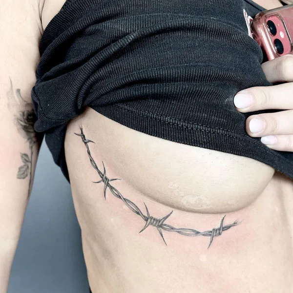 Side boob tattoo 30