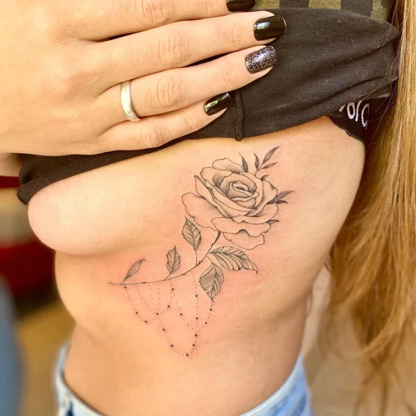 Side boob tattoo 35