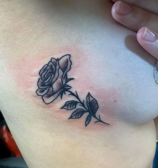 Side boob tattoo 38