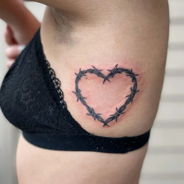 Side boob tattoo 41