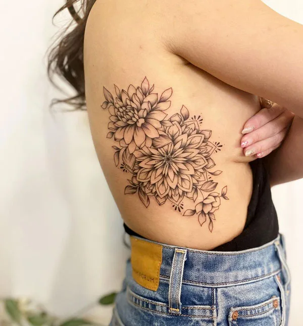 Side boob tattoo 42