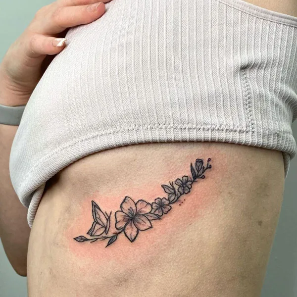 Side boob tattoo 50