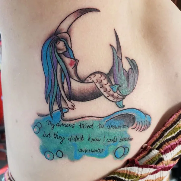 Side boob tattoo 53