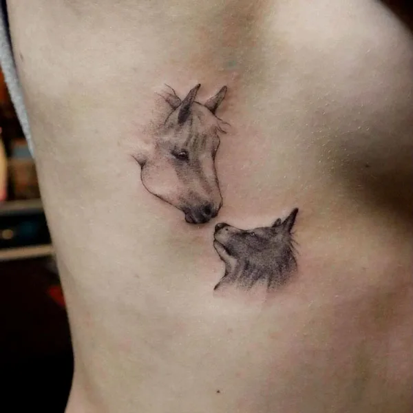 Side boob tattoo 55