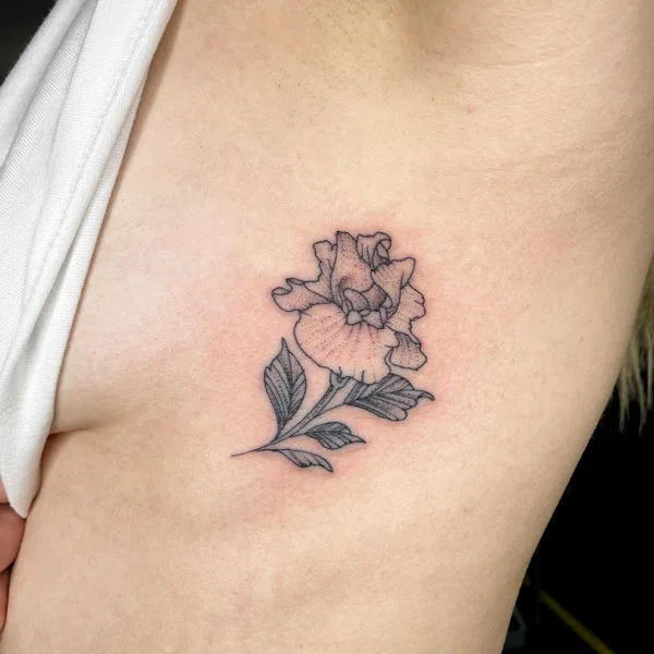 Side boob tattoo 56