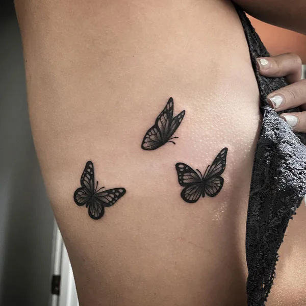 Side boob tattoo 60