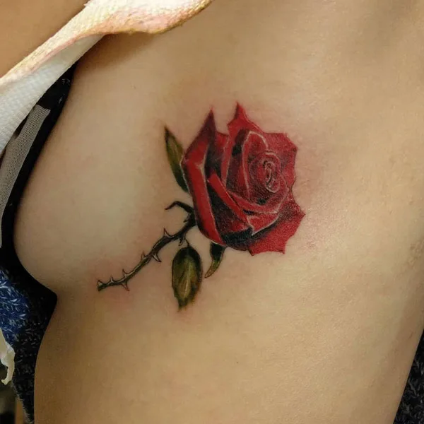 Side boob tattoo 7