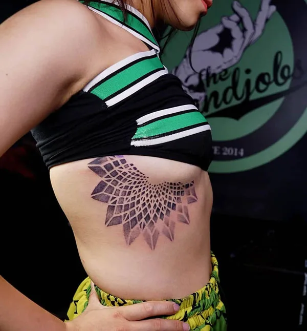 Side boob tattoo 88