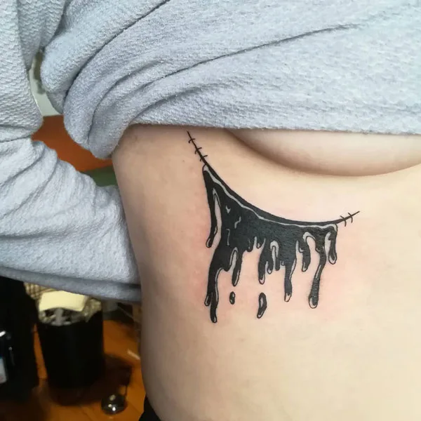 Side boob tattoo 89