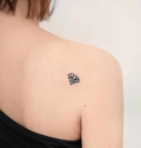 Simple Diamond Tattoo 1