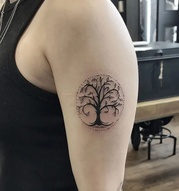 Simple Tree Of Life Tattoo 1