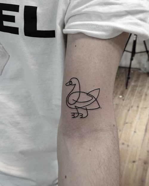 New Single-Line Tattoos 1
