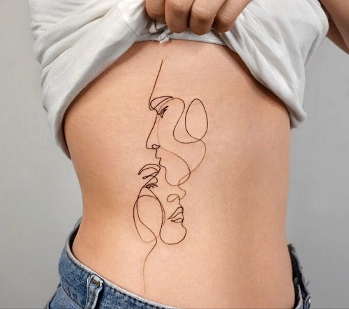 Single-Line Tattoos 3