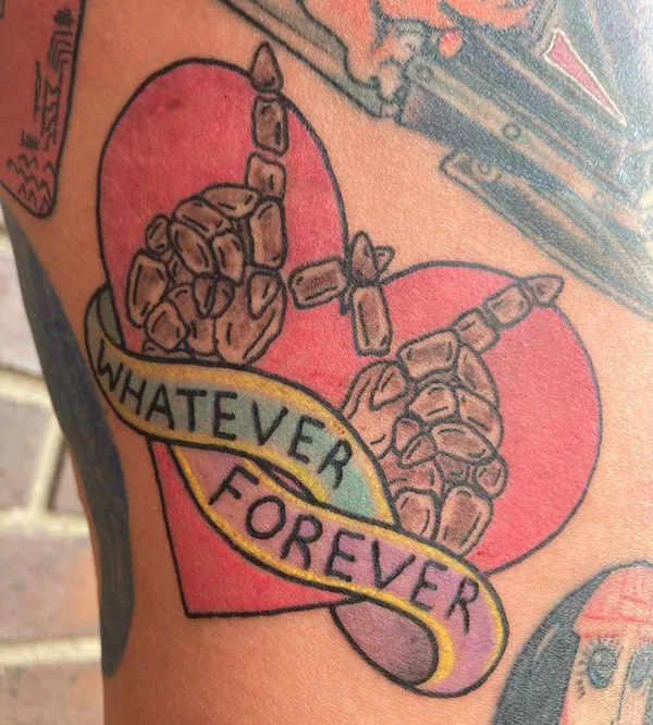 Skeleton hand tattoo 15