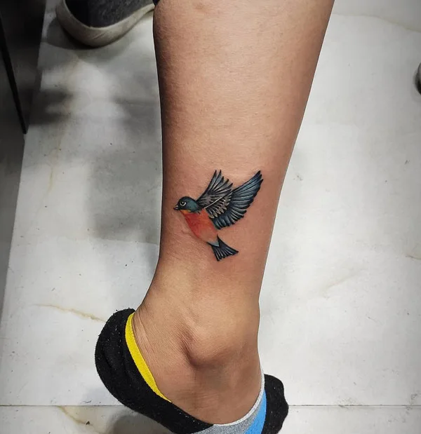 Small Hummingbird Tattoo 2