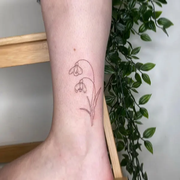 Small Leaf Tattoo 2