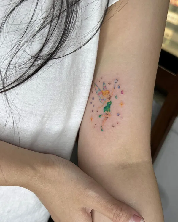 Small Tinkerbell Tattoo