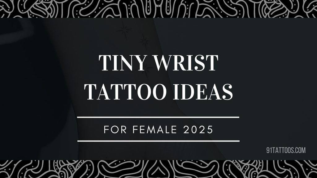 Small And Meaningful tiny Wrist Tattoo Ideas