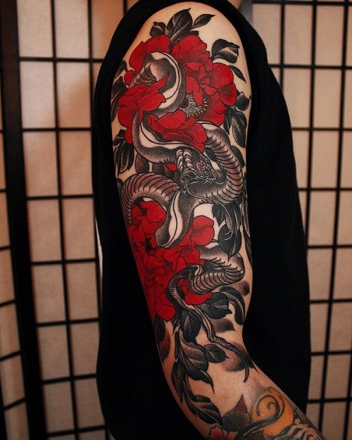 Stunning Snake Tattoo 4