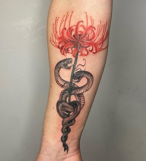 Beautiful Flowers Tattoo 2