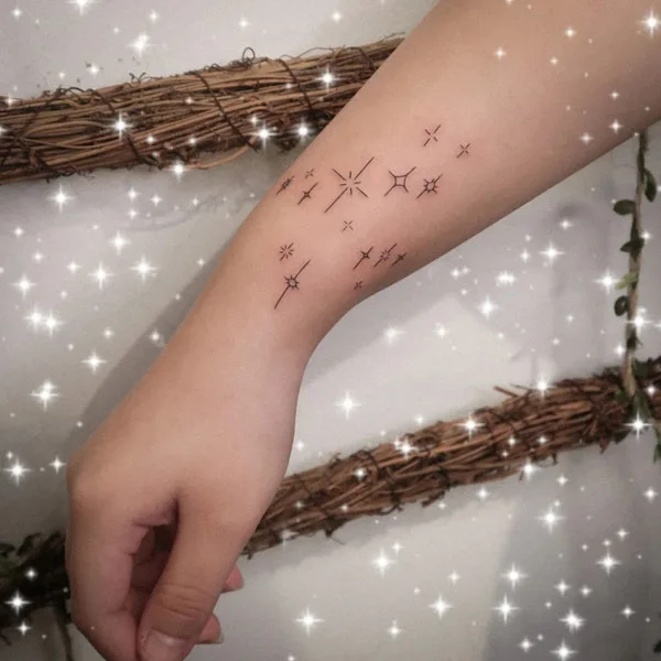 Sparkle tattoo 1