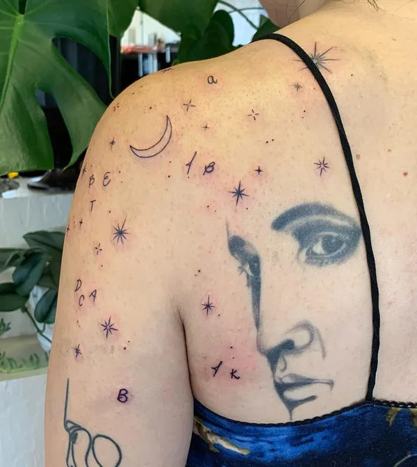 Sparkle tattoo 11