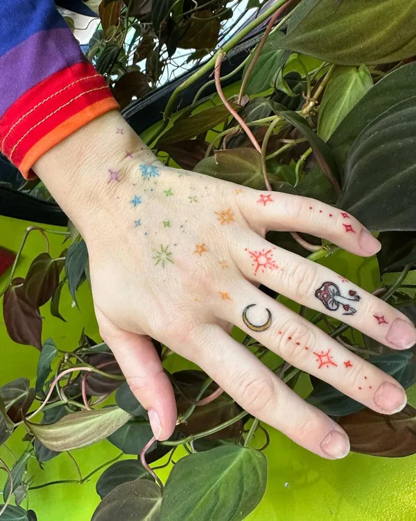 Sparkle tattoo 22