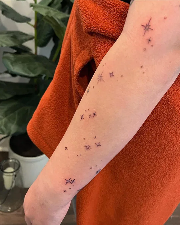 Sparkle tattoo 29