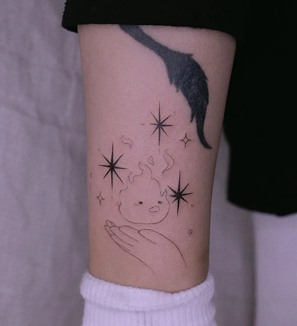 Sparkle tattoo 36