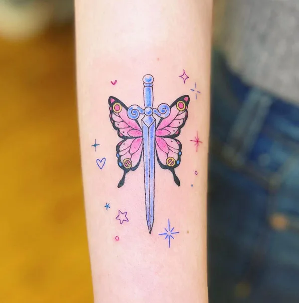 Sparkle tattoo 4