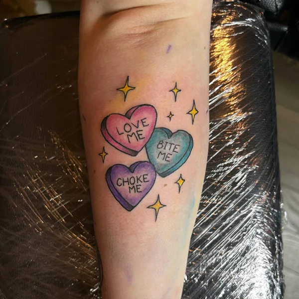 Sparkle tattoo 8