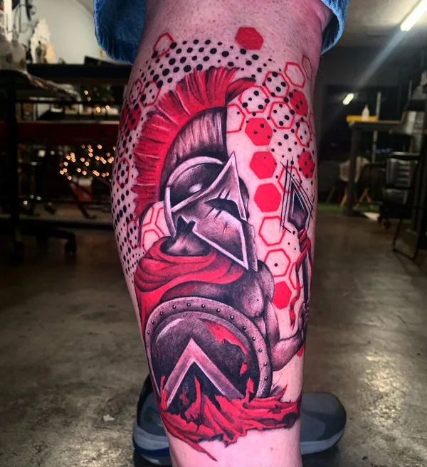 Spartan Warrior Tattoo 1