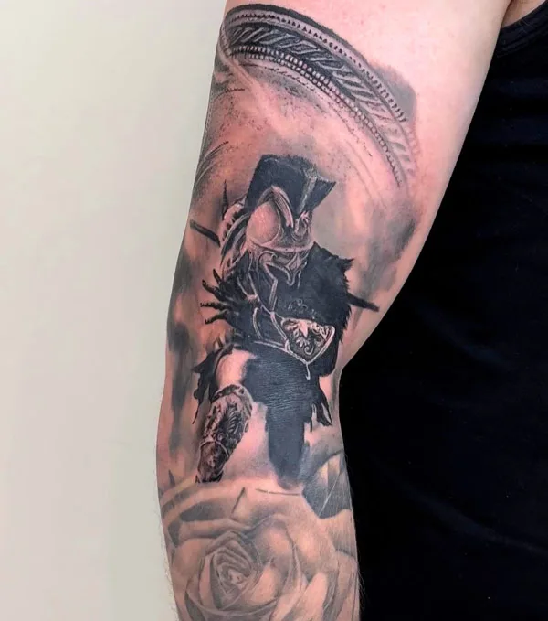 Spartan Warrior Tattoo 2