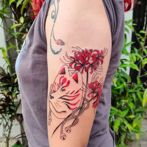 Spider Lily Tattoo 1