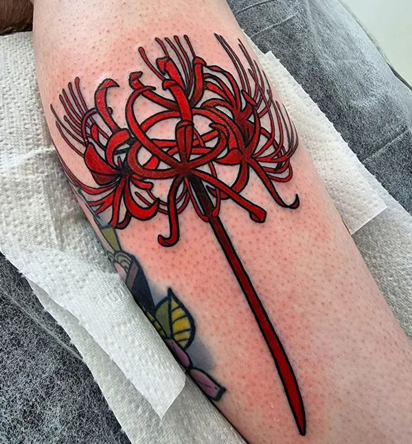 Spider Lily Tattoo 10