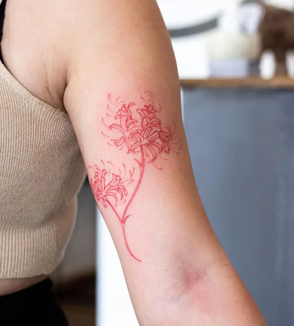 Spider Lily Tattoo 114