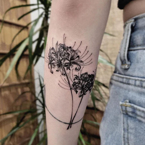Spider Lily Tattoo 115