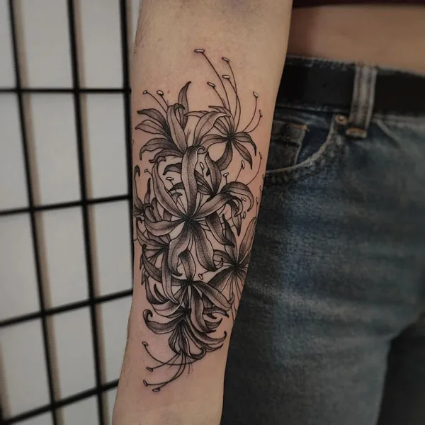 Spider Lily Tattoo 128