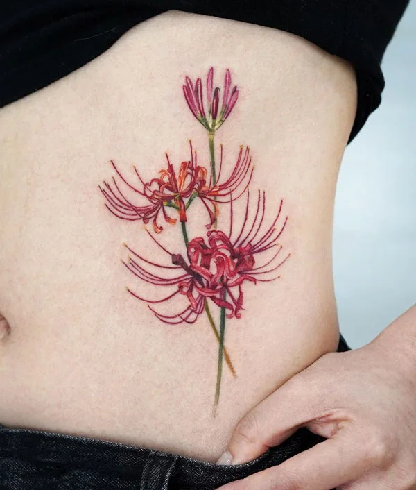 Spider Lily Tattoo 129