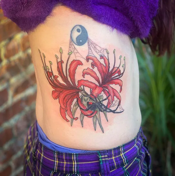 Spider Lily Tattoo 14