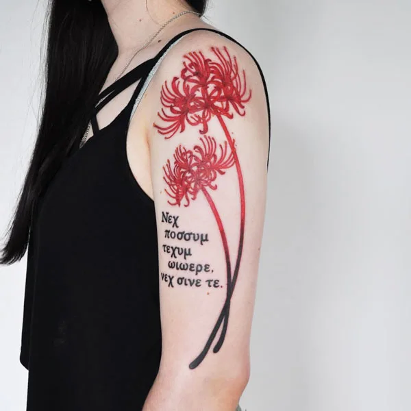 Spider Lily Tattoo 15